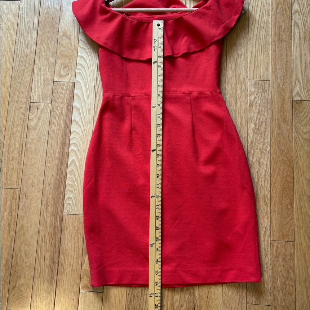 Babaton dress, Burnt Orange, size 4, EUC - Picture 5 of 9